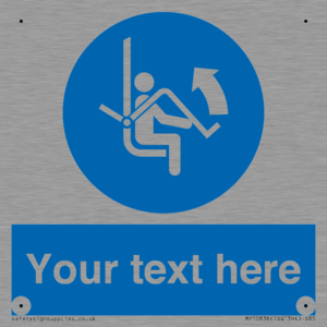 Custom Mandatory: Open safety bar of chairlift